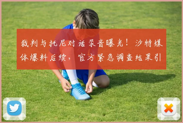 裁判与托尼对话录音曝光!沙特媒体爆料后续,官方紧急调查结果引关注